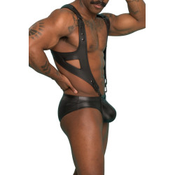 Sparta's Harness Body Slip Nettuno Noir